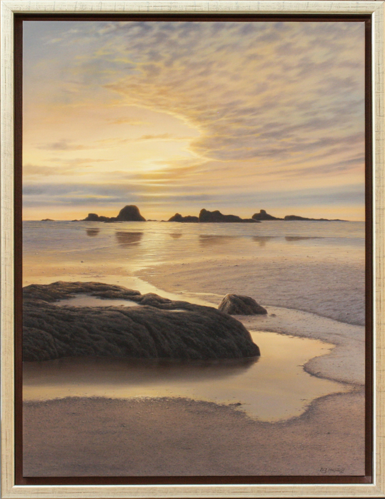 Rob MacIntosh - PEACEFUL MOMENT - OIL ON CANVAS - 48 X 36