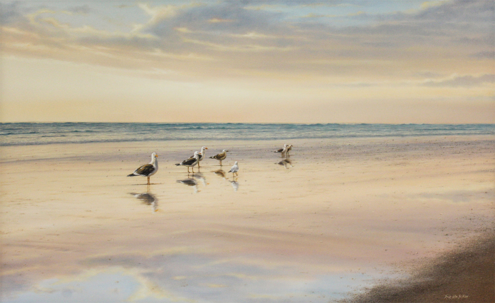 Rob MacIntosh - OUTER BANKS - OIL ON CANVAS - 30 X 47 3/4