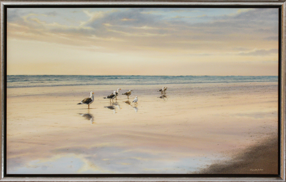 Rob MacIntosh - OUTER BANKS - OIL ON CANVAS - 30 X 47 3/4