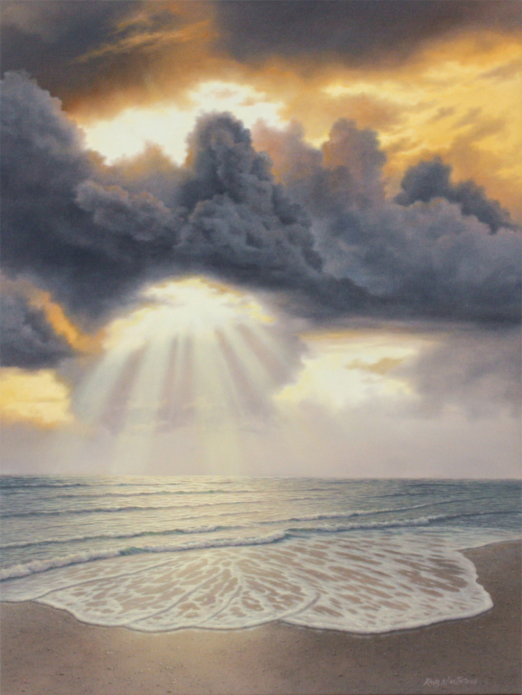 Rob MacIntosh - ETERNAL RADIANCE - OIL ON CANVAS - 40 X 30