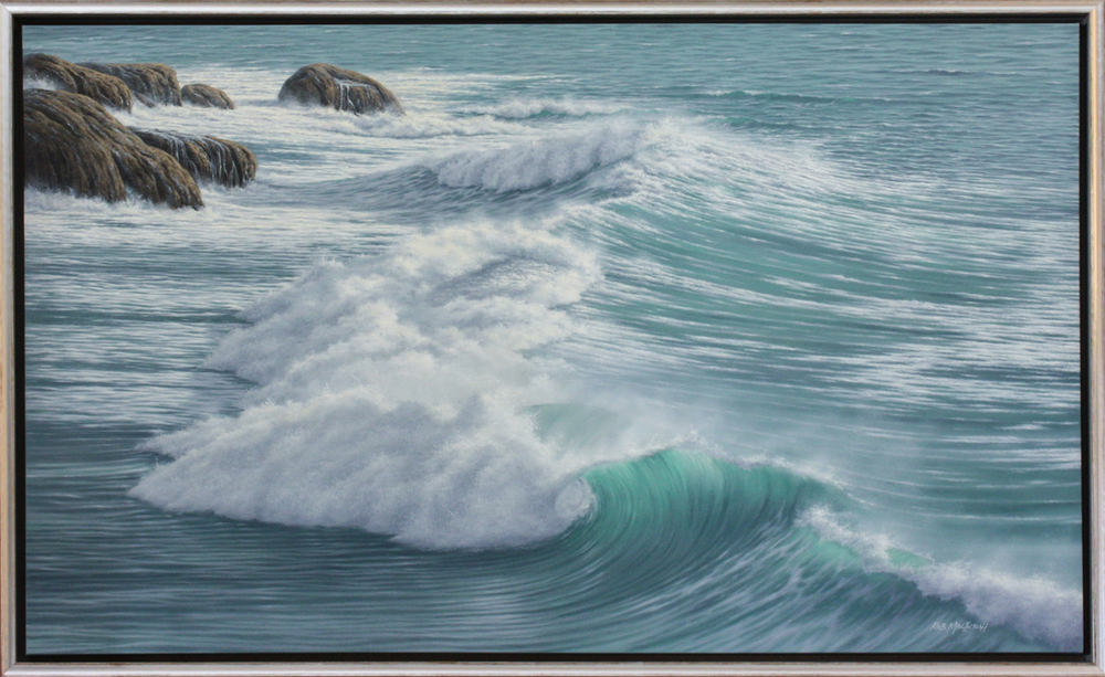Rob MacIntosh - CREST OF INFINITY - OIL ON CANVAS - 36 X 60