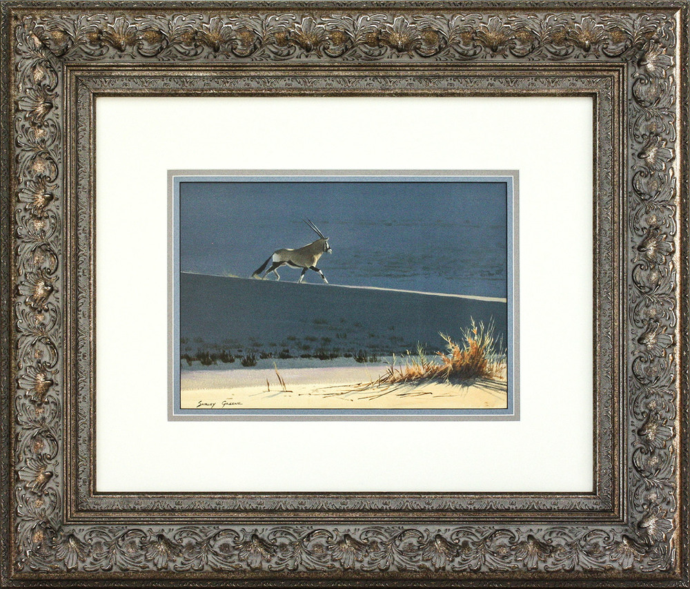 Promotional Items - SHIRLEY GREENE - SANDS OF THE KALAHARI - WATERCOLOR - 9 X 13