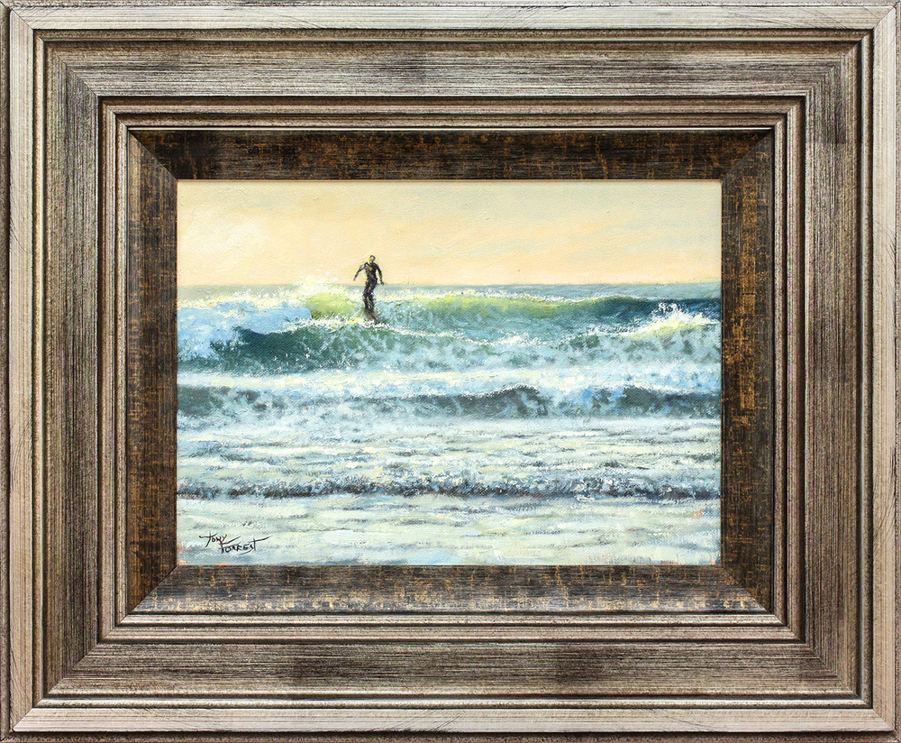 Promotional Items - TONY FORREST - NEWQUAY SURFER - OIL - 10 X 14