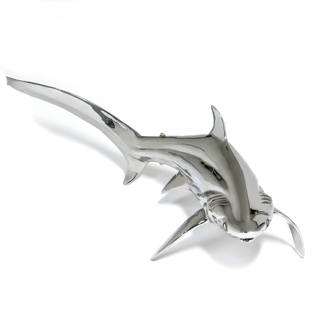 Victor Douieb - THRESHER SHARK - STAINLESS STEEL - 5 X 13 1/2 X 5 1/2