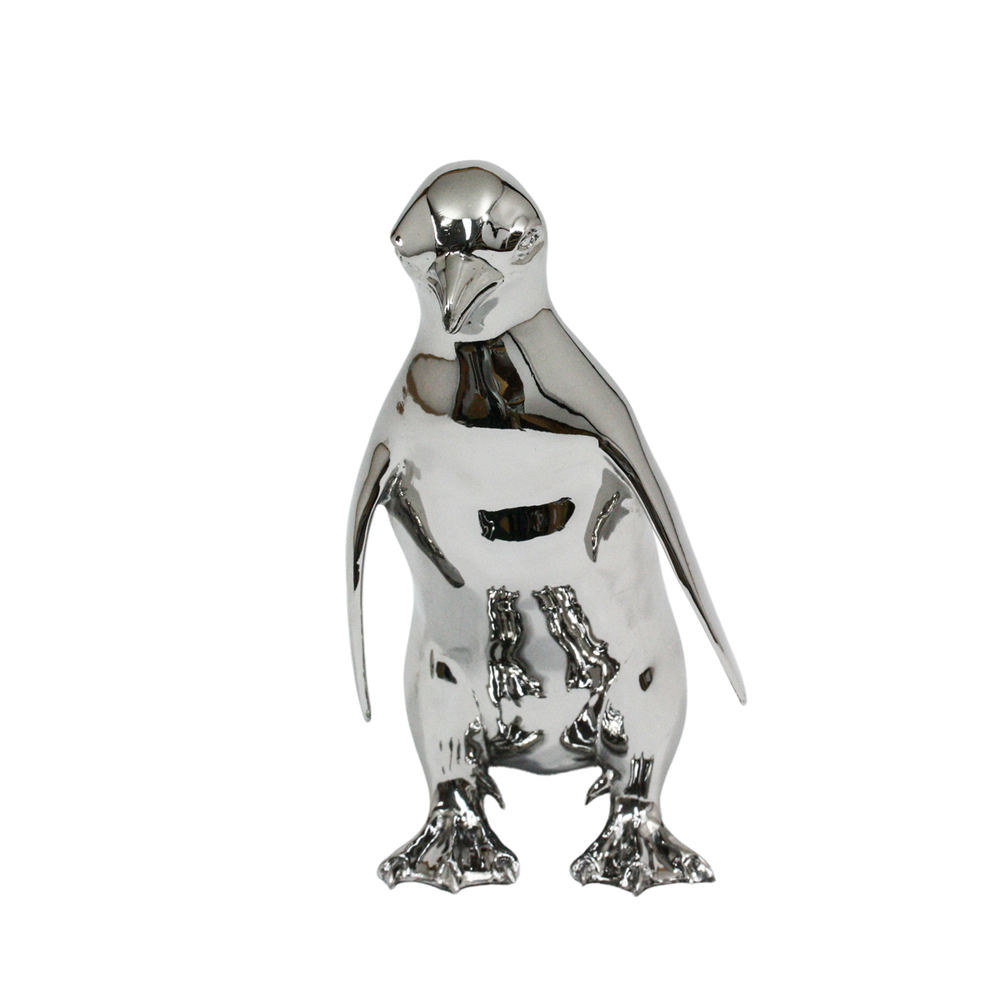 Victor Douieb - PENGUIN - STAINLESS STEEL - 6 1/2 X 4 X 5