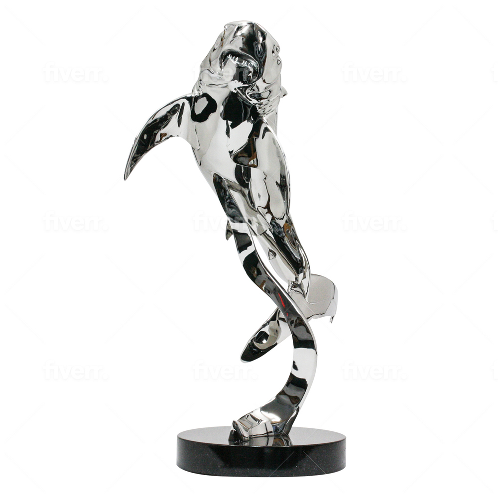 Victor Douieb - GUADALUPE - STAINLESS STEEL - 23 X 16 X 12