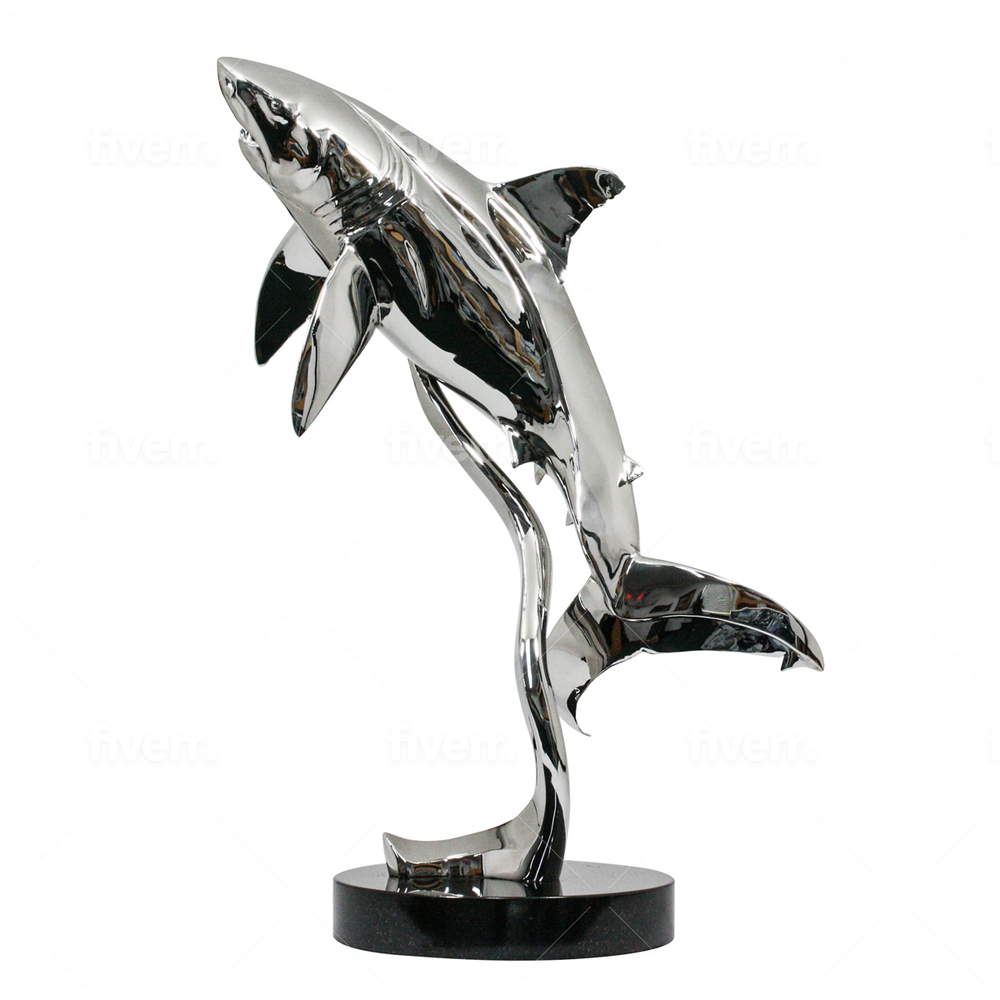 Victor Douieb - GUADALUPE - STAINLESS STEEL - 23 X 16 X 12