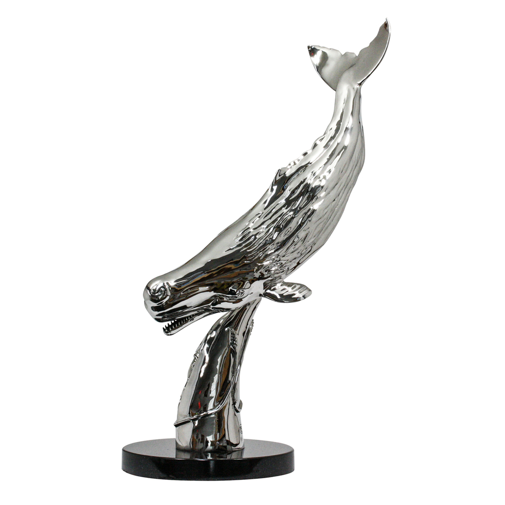 Victor Douieb - MOBY DICK - STAINLESS STEEL - 23 1/2 X 15 X 8