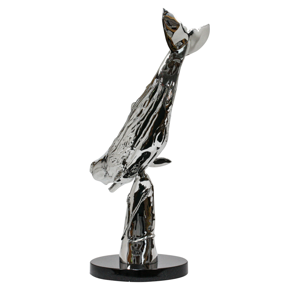 Victor Douieb - MOBY DICK - STAINLESS STEEL - 23 1/2 X 15 X 8