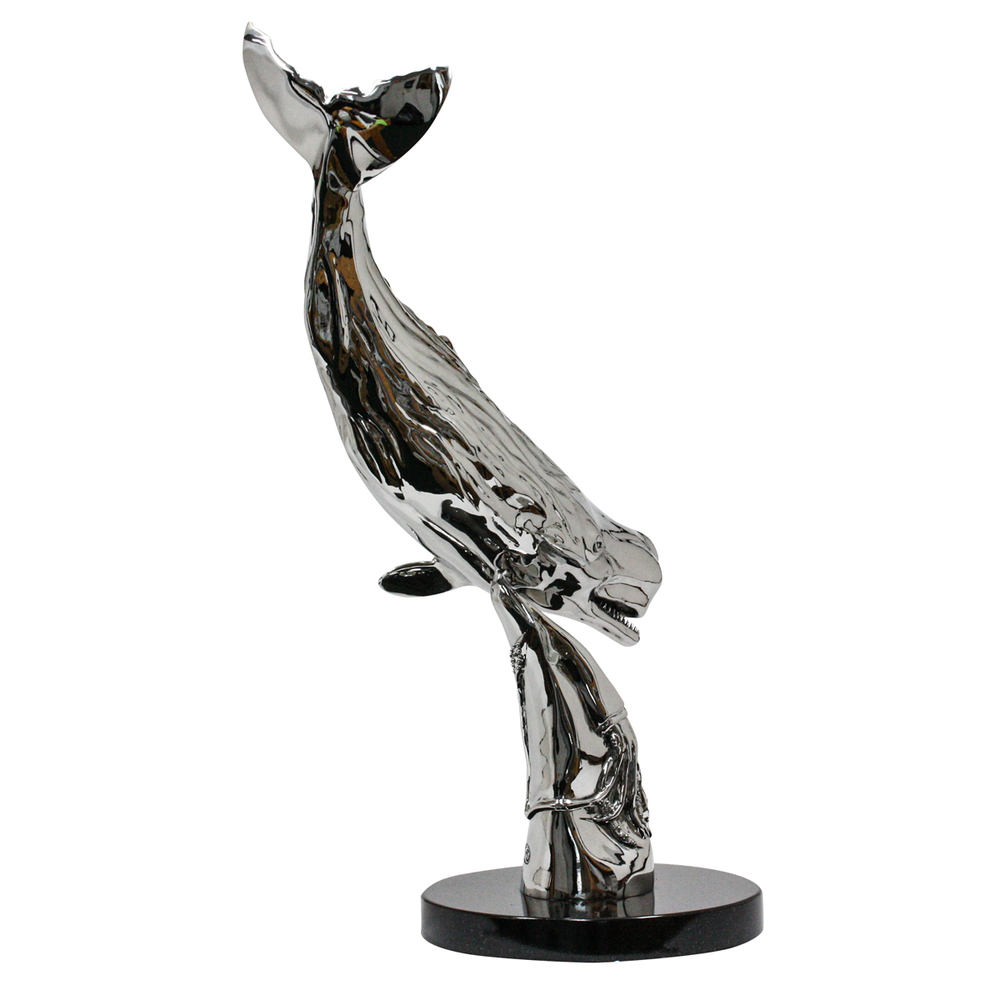 Victor Douieb - MOBY DICK - STAINLESS STEEL - 23 1/2 X 15 X 8