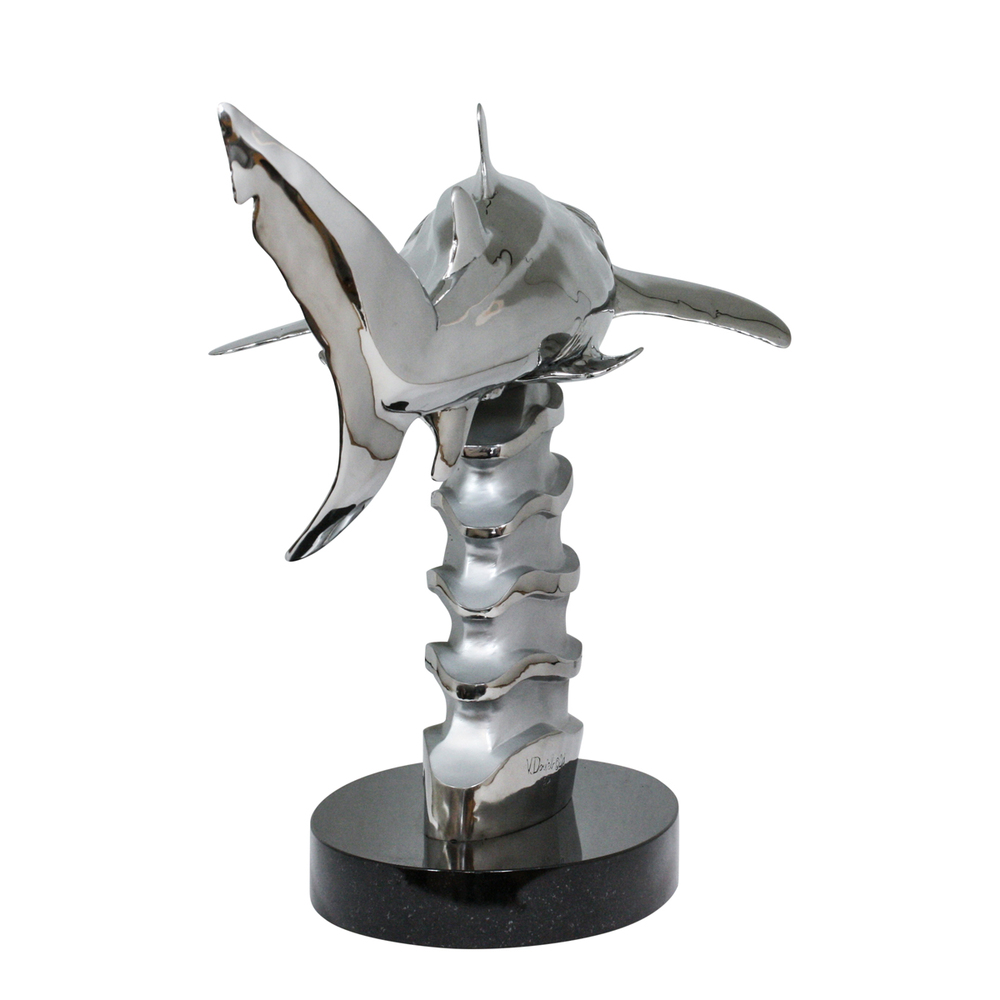 Victor Douieb - SAND TIGER - STAINLESS STEEL - 18 X 29 X 13