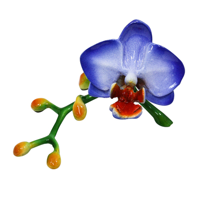 Joseph Quillan - ORCHID SPLENDOR - BRONZE - 4 x 2.25 x 2.25
