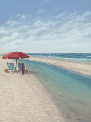 Rob MacIntosh - A DAY AT THE BEACH - GICLEE - 40 X 30