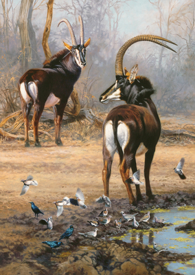 David Langmead - THE DEPARTURE - GICLEE - 25 X 17 3/4