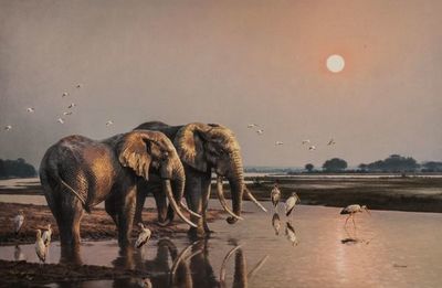 David Langmead - A SLICE OF HEAVEN - GICLEE - 31 X 47