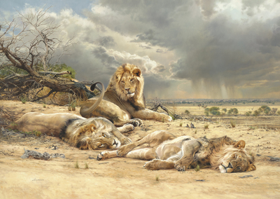 David Langmead - SEAT OF POWER (REDUCED SIZE) - GICLEE - 30 X 42
