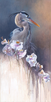 David Langmead - CASCADE - GICLEE - 39 1/2 X 20
