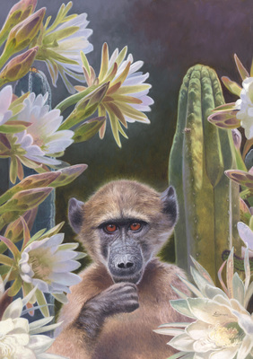 David Langmead - MISCHIEF - GICLEE - 27 1/2 X 19 1/2