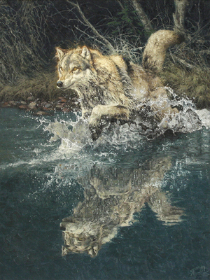 Greg Beecham - TAKE IT TO THE LIMIT - OIL ON LINEN - 40 X 30