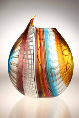 Gianluca Vidal - NOTABILE 01 - GLASS - 14 X 10 3/4 X 4 1/4