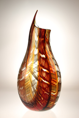 Gianluca Vidal - FIAMME 02 - GLASS - 19 1/4 X 8 X 4 1/2