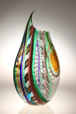 Gianluca Vidal - LODARE 20 - GLASS - 18 X 8 1/2 X 4 3/4