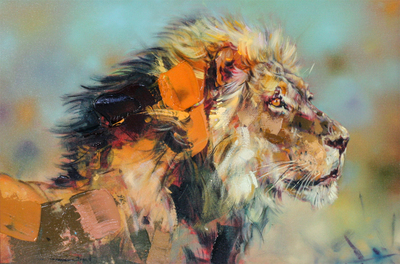 James Stroud-INTERESTING THOUGHTS James Stroud - INTERESTING THOUGHTS - OIL ON CANVAS - 24 X 36