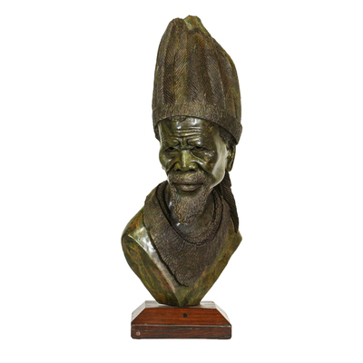 James Tandi - NEW CHIEF - VERDITE - 21 X 10 X 8