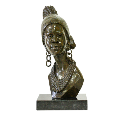 James Tandi - SHONA MAIDEN - VERDITE - 20 X 8 X 10
