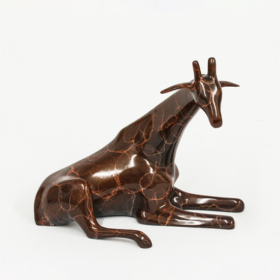 Loet Vanderveen - GIRAFFE, SMALL (102) - BRONZE - These sculptures are bronze limited editions.
<br>
<br><a href="/[sculpture]/[available]-[patina]-[swatches]/">More than 30 patinas are available</a>. Available patinas are indicated as IN STOCK. Loet Vanderveen limited editions are always in strong demand and our stocked inventory sells quickly. Special orders are not being taken at this time.
<br>
<br>Allow a few weeks for your sculptures to arrive as each one is thoroughly prepared and packed in our warehouse. This includes fully customized crating and boxing for each piece. Your patience is appreciated during this process as we strive to ensure that your new artwork safely arrives.
<br>
<br>Shipping and Handling TBD