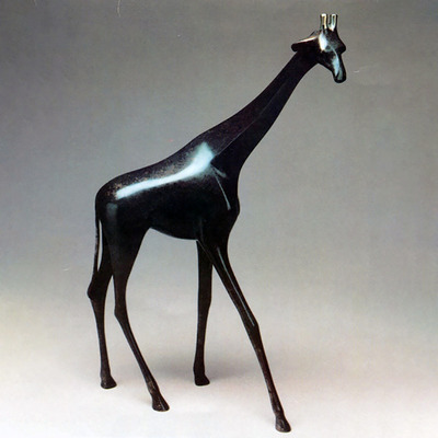 Loet Vanderveen - GIRAFFE (126) - BRONZE - 12 X 6 X 17 - These sculptures are bronze limited editions.
<br>
<br><a href="/[sculpture]/[available]-[patina]-[swatches]/">More than 30 patinas are available</a>. Available patinas are indicated as IN STOCK. Loet Vanderveen limited editions are always in strong demand and our stocked inventory sells quickly. Special orders are not being taken at this time.
<br>
<br>Allow a few weeks for your sculptures to arrive as each one is thoroughly prepared and packed in our warehouse. This includes fully customized crating and boxing for each piece. Your patience is appreciated during this process as we strive to ensure that your new artwork safely arrives.
<br>
<br>Shipping and Handling TBD