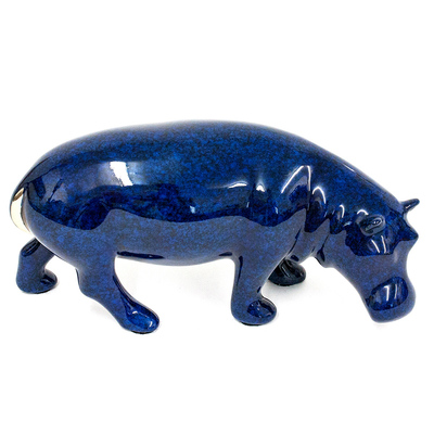 Loet Vanderveen - HIPPO, SMALL (166) - BRONZE - 7.5 X 3.75 - These sculptures are bronze limited editions.
<br>
<br><a href="/[sculpture]/[available]-[patina]-[swatches]/">More than 30 patinas are available</a>. Available patinas are indicated as IN STOCK. Loet Vanderveen limited editions are always in strong demand and our stocked inventory sells quickly. Special orders are not being taken at this time.
<br>
<br>Allow a few weeks for your sculptures to arrive as each one is thoroughly prepared and packed in our warehouse. This includes fully customized crating and boxing for each piece. Your patience is appreciated during this process as we strive to ensure that your new artwork safely arrives.
<br>
<br>Shipping and Handling TBD