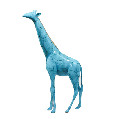 Loet Vanderveen - GIRAFFE, AFRICAN (172) - BRONZE - 11 X 8 X 18 - These sculptures are bronze limited editions.
<br>
<br><a href="/[sculpture]/[available]-[patina]-[swatches]/">More than 30 patinas are available</a>. Available patinas are indicated as IN STOCK. Loet Vanderveen limited editions are always in strong demand and our stocked inventory sells quickly. Special orders are not being taken at this time.
<br>
<br>Allow a few weeks for your sculptures to arrive as each one is thoroughly prepared and packed in our warehouse. This includes fully customized crating and boxing for each piece. Your patience is appreciated during this process as we strive to ensure that your new artwork safely arrives.
<br>
<br>Shipping and Handling TBD