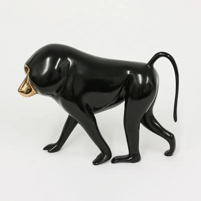 Loet Vanderveen - BABOON (188) - BRONZE - 10 X 7 - These sculptures are bronze limited editions.
<br>
<br><a href="/[sculpture]/[available]-[patina]-[swatches]/">More than 30 patinas are available</a>. Available patinas are indicated as IN STOCK. Loet Vanderveen limited editions are always in strong demand and our stocked inventory sells quickly. Special orders are not being taken at this time.
<br>
<br>Allow a few weeks for your sculptures to arrive as each one is thoroughly prepared and packed in our warehouse. This includes fully customized crating and boxing for each piece. Your patience is appreciated during this process as we strive to ensure that your new artwork safely arrives.
<br>
<br>Shipping and Handling TBD