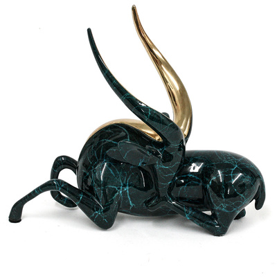 Loet Vanderveen - BONGO, SMALL (193) - BRONZE - 7.5 X 6.25 - These sculptures are bronze limited editions.
<br>
<br><a href="/[sculpture]/[available]-[patina]-[swatches]/">More than 30 patinas are available</a>. Available patinas are indicated as IN STOCK. Loet Vanderveen limited editions are always in strong demand and our stocked inventory sells quickly. Special orders are not being taken at this time.
<br>
<br>Allow a few weeks for your sculptures to arrive as each one is thoroughly prepared and packed in our warehouse. This includes fully customized crating and boxing for each piece. Your patience is appreciated during this process as we strive to ensure that your new artwork safely arrives.
<br>
<br>Shipping and Handling TBD