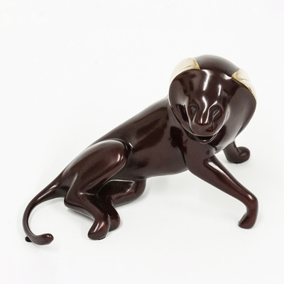 Loet Vanderveen - LION, SEATED (196) - BRONZE - 8 X 5 - Free Shipping Anywhere In The USA!<br><br>These sculptures are bronze limited editions.<br><br><a href="/[sculpture]/[available]-[patina]-[swatches]/">More than 30 patinas are available</a>. Available patinas are indicated as IN STOCK. Loet Vanderveen limited editions are always in strong demand and our stocked inventory sells quickly. Please contact the galleries for any special orders.<br><br>Allow a few weeks for your sculptures to arrive as each one is thoroughly prepared and packed in our warehouse. This includes fully customized crating and boxing for each piece. Your patience is appreciated during this process as we strive to ensure that your new artwork safely arrives.