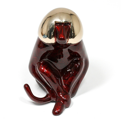Loet Vanderveen - BABOON, CLASSIC (312) - BRONZE - 3 X 4 - These sculptures are bronze limited editions.
<br>
<br><a href="/[sculpture]/[available]-[patina]-[swatches]/">More than 30 patinas are available</a>. Available patinas are indicated as IN STOCK. Loet Vanderveen limited editions are always in strong demand and our stocked inventory sells quickly. Special orders are not being taken at this time.
<br>
<br>Allow a few weeks for your sculptures to arrive as each one is thoroughly prepared and packed in our warehouse. This includes fully customized crating and boxing for each piece. Your patience is appreciated during this process as we strive to ensure that your new artwork safely arrives.
<br>
<br>Shipping and Handling TBD