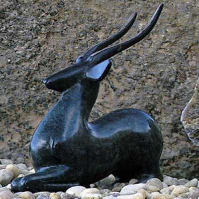 Loet Vanderveen - NYALA, CLASSIC (314) - BRONZE - 4.5 X 4.5 - These sculptures are bronze limited editions.
<br>
<br><a href="/[sculpture]/[available]-[patina]-[swatches]/">More than 30 patinas are available</a>. Available patinas are indicated as IN STOCK. Loet Vanderveen limited editions are always in strong demand and our stocked inventory sells quickly. Special orders are not being taken at this time.
<br>
<br>Allow a few weeks for your sculptures to arrive as each one is thoroughly prepared and packed in our warehouse. This includes fully customized crating and boxing for each piece. Your patience is appreciated during this process as we strive to ensure that your new artwork safely arrives.
<br>
<br>Shipping and Handling TBD