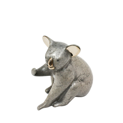 Loet Vanderveen - KOALA, CLASSIC (347) - BRONZE - 3.5 X 3.5 - These sculptures are bronze limited editions.
<br>
<br><a href="/[sculpture]/[available]-[patina]-[swatches]/">More than 30 patinas are available</a>. Available patinas are indicated as IN STOCK. Loet Vanderveen limited editions are always in strong demand and our stocked inventory sells quickly. Special orders are not being taken at this time.
<br>
<br>Allow a few weeks for your sculptures to arrive as each one is thoroughly prepared and packed in our warehouse. This includes fully customized crating and boxing for each piece. Your patience is appreciated during this process as we strive to ensure that your new artwork safely arrives.
<br>
<br>Shipping and Handling TBD