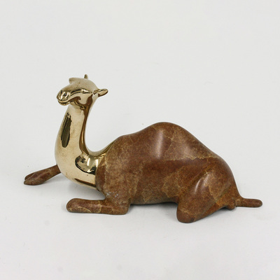 Loet Vanderveen - CAMEL, CLASSIC (361) - BRONZE - 6 X 3.5 - These sculptures are bronze limited editions.
<br>
<br><a href="/[sculpture]/[available]-[patina]-[swatches]/">More than 30 patinas are available</a>. Available patinas are indicated as IN STOCK. Loet Vanderveen limited editions are always in strong demand and our stocked inventory sells quickly. Special orders are not being taken at this time.
<br>
<br>Allow a few weeks for your sculptures to arrive as each one is thoroughly prepared and packed in our warehouse. This includes fully customized crating and boxing for each piece. Your patience is appreciated during this process as we strive to ensure that your new artwork safely arrives.
<br>
<br>Shipping and Handling TBD