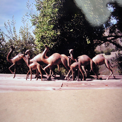 Loet Vanderveen - CAMEL CARAVAN, LARGE (371) - BRONZE - 28.5 X 6 X 9 - These sculptures are bronze limited editions.
<br>
<br><a href="/[sculpture]/[available]-[patina]-[swatches]/">More than 30 patinas are available</a>. Available patinas are indicated as IN STOCK. Loet Vanderveen limited editions are always in strong demand and our stocked inventory sells quickly. Special orders are not being taken at this time.
<br>
<br>Allow a few weeks for your sculptures to arrive as each one is thoroughly prepared and packed in our warehouse. This includes fully customized crating and boxing for each piece. Your patience is appreciated during this process as we strive to ensure that your new artwork safely arrives.
<br>
<br>Shipping and Handling TBD