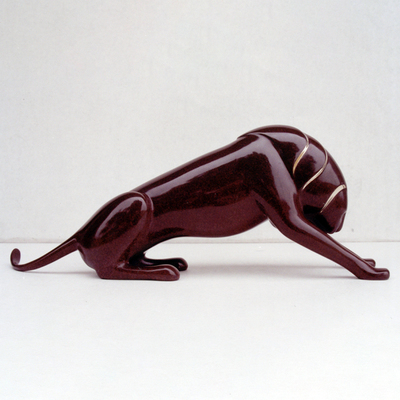 Loet Vanderveen - LION, ROYAL (POLISHED MANE)-REGULAR PATINA (375) - BRONZE - 21 X 8 - These sculptures are bronze limited editions.
<br>
<br><a href="/[sculpture]/[available]-[patina]-[swatches]/">More than 30 patinas are available</a>. Available patinas are indicated as IN STOCK. Loet Vanderveen limited editions are always in strong demand and our stocked inventory sells quickly. Special orders are not being taken at this time.
<br>
<br>Allow a few weeks for your sculptures to arrive as each one is thoroughly prepared and packed in our warehouse. This includes fully customized crating and boxing for each piece. Your patience is appreciated during this process as we strive to ensure that your new artwork safely arrives.
<br>
<br>Shipping and Handling TBD