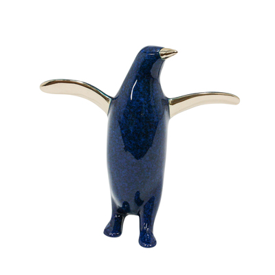 Loet Vanderveen - PENGUIN, CLASSIC (376) - BRONZE - 5.5 X 5.5 - Free Shipping Anywhere In The USA!<br><br>These sculptures are bronze limited editions.<br><br><a href="/[sculpture]/[available]-[patina]-[swatches]/">More than 30 patinas are available</a>. Available patinas are indicated as IN STOCK. Loet Vanderveen limited editions are always in strong demand and our stocked inventory sells quickly. Please contact the galleries for any special orders.<br><br>Allow a few weeks for your sculptures to arrive as each one is thoroughly prepared and packed in our warehouse. This includes fully customized crating and boxing for each piece. Your patience is appreciated during this process as we strive to ensure that your new artwork safely arrives.
