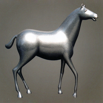 Loet Vanderveen - HORSE, STUDIO LARGE (392) - BRONZE - 14 X 6 X 14.5 - These sculptures are bronze limited editions.
<br>
<br><a href="/[sculpture]/[available]-[patina]-[swatches]/">More than 30 patinas are available</a>. Available patinas are indicated as IN STOCK. Loet Vanderveen limited editions are always in strong demand and our stocked inventory sells quickly. Special orders are not being taken at this time.
<br>
<br>Allow a few weeks for your sculptures to arrive as each one is thoroughly prepared and packed in our warehouse. This includes fully customized crating and boxing for each piece. Your patience is appreciated during this process as we strive to ensure that your new artwork safely arrives.
<br>
<br>Shipping and Handling TBD