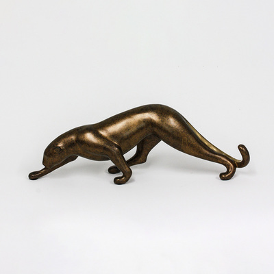 Loet Vanderveen - COUGAR, STRETCHING (396) - BRONZE - 21 X 7 - Free Shipping Anywhere In The USA!
<br>
<br>These sculptures are bronze limited editions.
<br>
<br><a href="/[sculpture]/[available]-[patina]-[swatches]/">More than 30 patinas are available</a>. Available patinas are indicated as IN STOCK. Loet Vanderveen limited editions are always in strong demand and our stocked inventory sells quickly. Special orders are not being taken at this time.
<br>
<br>Allow a few weeks for your sculptures to arrive as each one is thoroughly prepared and packed in our warehouse. This includes fully customized crating and boxing for each piece. Your patience is appreciated during this process as we strive to ensure that your new artwork safely arrives.