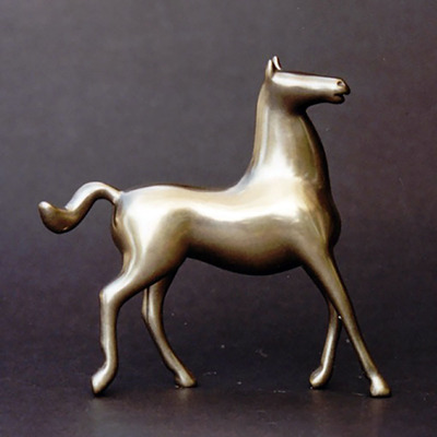 Loet Vanderveen - HORSE, NOAH'S (408) - BRONZE - 5 X 5 - These sculptures are bronze limited editions.
<br>
<br><a href="/[sculpture]/[available]-[patina]-[swatches]/">More than 30 patinas are available</a>. Available patinas are indicated as IN STOCK. Loet Vanderveen limited editions are always in strong demand and our stocked inventory sells quickly. Special orders are not being taken at this time.
<br>
<br>Allow a few weeks for your sculptures to arrive as each one is thoroughly prepared and packed in our warehouse. This includes fully customized crating and boxing for each piece. Your patience is appreciated during this process as we strive to ensure that your new artwork safely arrives.
<br>
<br>Shipping and Handling TBD