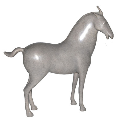 Loet Vanderveen - HORSE, TROJAN (442) - BRONZE - 15 X 4 X 14 - These sculptures are bronze limited editions.
<br>
<br><a href="/[sculpture]/[available]-[patina]-[swatches]/">More than 30 patinas are available</a>. Available patinas are indicated as IN STOCK. Loet Vanderveen limited editions are always in strong demand and our stocked inventory sells quickly. Special orders are not being taken at this time.
<br>
<br>Allow a few weeks for your sculptures to arrive as each one is thoroughly prepared and packed in our warehouse. This includes fully customized crating and boxing for each piece. Your patience is appreciated during this process as we strive to ensure that your new artwork safely arrives.
<br>
<br>Shipping and Handling TBD