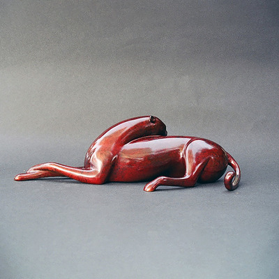 Loet Vanderveen - CHEETAH, SERENGETI (444) - BRONZE - 22.5 X 9 X 6.5 - These sculptures are bronze limited editions.
<br>
<br><a href="/[sculpture]/[available]-[patina]-[swatches]/">More than 30 patinas are available</a>. Available patinas are indicated as IN STOCK. Loet Vanderveen limited editions are always in strong demand and our stocked inventory sells quickly. Special orders are not being taken at this time.
<br>
<br>Allow a few weeks for your sculptures to arrive as each one is thoroughly prepared and packed in our warehouse. This includes fully customized crating and boxing for each piece. Your patience is appreciated during this process as we strive to ensure that your new artwork safely arrives.
<br>
<br>Shipping and Handling TBD