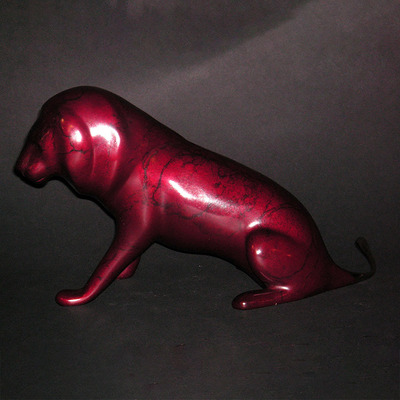 Loet Vanderveen - LION, PROUD (466) - BRONZE - 9 X 5.5 X 5 - These sculptures are bronze limited editions.
<br>
<br><a href="/[sculpture]/[available]-[patina]-[swatches]/">More than 30 patinas are available</a>. Available patinas are indicated as IN STOCK. Loet Vanderveen limited editions are always in strong demand and our stocked inventory sells quickly. Special orders are not being taken at this time.
<br>
<br>Allow a few weeks for your sculptures to arrive as each one is thoroughly prepared and packed in our warehouse. This includes fully customized crating and boxing for each piece. Your patience is appreciated during this process as we strive to ensure that your new artwork safely arrives.
<br>
<br>Shipping and Handling TBD