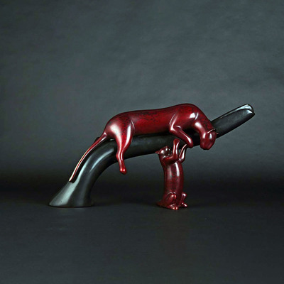 Loet Vanderveen - PANTHER, BABY (478) - BRONZE - 3.5 X 4 X 5.5 - These sculptures are bronze limited editions.
<br>
<br><a href="/[sculpture]/[available]-[patina]-[swatches]/">More than 30 patinas are available</a>. Available patinas are indicated as IN STOCK. Loet Vanderveen limited editions are always in strong demand and our stocked inventory sells quickly. Special orders are not being taken at this time.
<br>
<br>Allow a few weeks for your sculptures to arrive as each one is thoroughly prepared and packed in our warehouse. This includes fully customized crating and boxing for each piece. Your patience is appreciated during this process as we strive to ensure that your new artwork safely arrives.
<br>
<br>Shipping and Handling TBD
